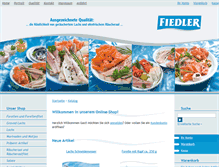 Tablet Screenshot of fiedler.biz